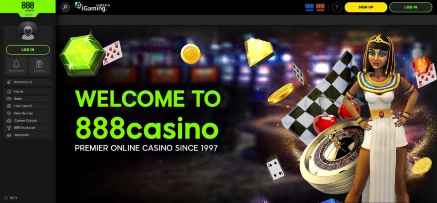 888 Casino - online games and slot machines, payment options and bonuses