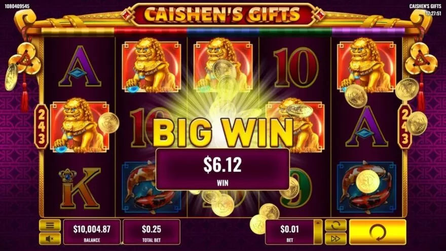 Caishen’s Gifts online