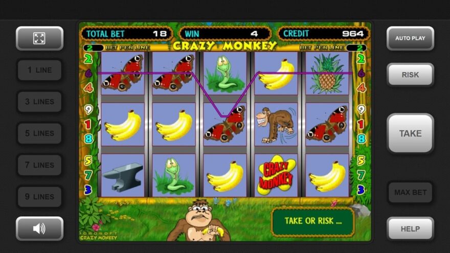 Crazy Monkey by Infingame Slot Review — Play Crazy Monkey Slot