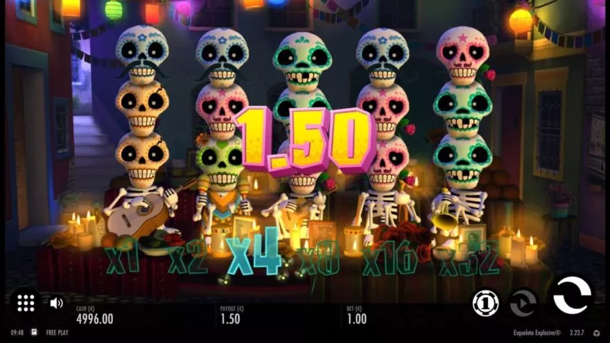 Esqueleto Explosivo demo