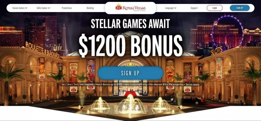 Royal Vegas casino online